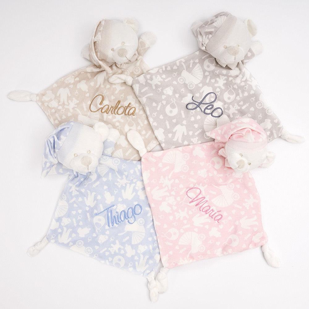Doudou Personalizado Bebé Peluche Estampado Nanetes - Nanetes #